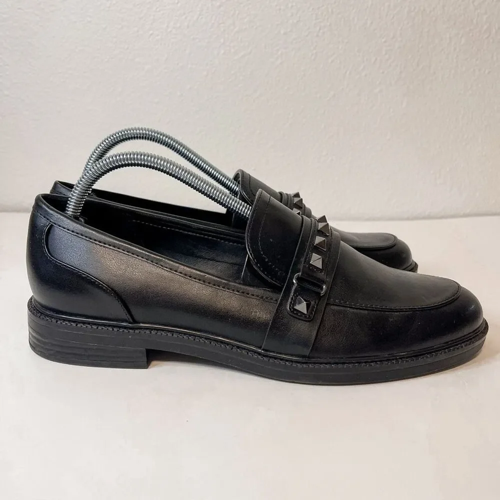 Marc Fisher‎ Cancia Studded Loafer Size 10